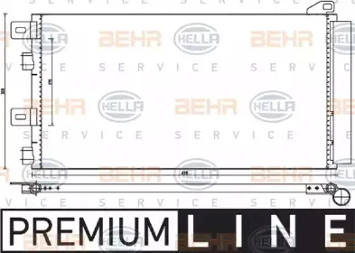 8FC 351 300-641 HELLA Конденсатор, кондиционер 8FC 351 300-641 HELLA Конденсатор, кондиционер