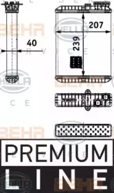 8FH 351 311-391 HELLA Теплообменник, отопление салона 8FH 351 311-391 HELLA Теплообменник, отопление салона