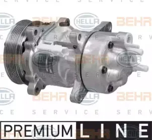 8FK 351 316-031 HELLA Компрессор, кондиционер 8FK 351 316-031 HELLA Компрессор, кондиционер