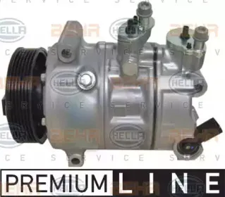 8FK 351 316-141 HELLA Компрессор, кондиционер 8FK 351 316-141 HELLA Компрессор, кондиционер