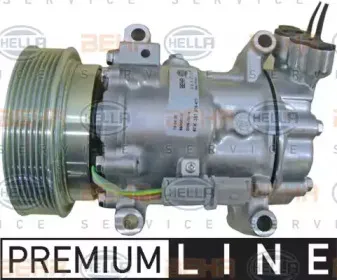 8FK 351 316-411 HELLA Компрессор, кондиционер 8FK 351 316-411 HELLA Компрессор, кондиционер