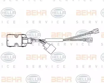 5HL 351 321-021 HELLA Регулятор, вентилятор салона 5HL 351 321-021 HELLA Регулятор, вентилятор салона