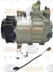8FK 351 322-921 HELLA Компрессор, кондиционер 8FK 351 322-921 HELLA Компрессор, кондиционер