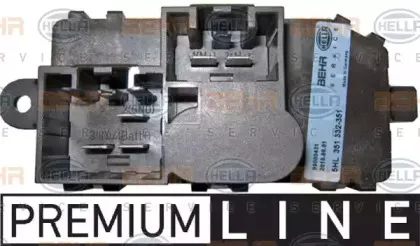 5HL 351 332-351 HELLA Регулятор, вентилятор салона 5HL 351 332-351 HELLA Регулятор, вентилятор салона