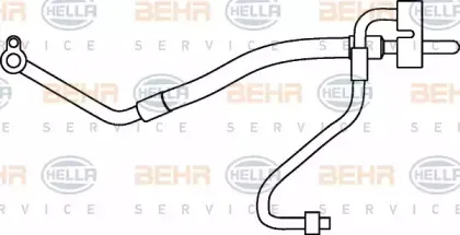 9GS 351 337-161 HELLA Трубопровод высокого давления, кондиционер 9GS 351 337-161 HELLA Трубопровод высокого давления, кондиционер