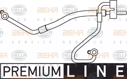 9GS 351 337-171 HELLA Трубопровод высокого давления, кондиционер 9GS 351 337-171 HELLA Трубопровод высокого давления, кондиционер