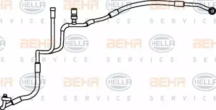 9GS 351 337-211 HELLA Трубопровод высокого давления, кондиционер 9GS 351 337-211 HELLA Трубопровод высокого давления, кондиционер