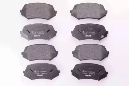 8DB 355 005-591 HELLA Комплект тормозных колодок, дисковый тормоз 8DB 355 005-591 HELLA Комплект тормозных колодок, дисковый тормоз