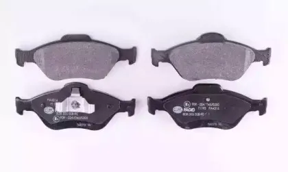 8DB 355 008-901 HELLA Комплект тормозных колодок, дисковый тормоз 8DB 355 008-901 HELLA Комплект тормозных колодок, дисковый тормоз