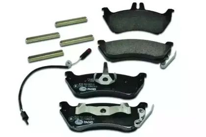 8DB 355 009-241 HELLA Комплект тормозных колодок, дисковый тормоз 8DB 355 009-241 HELLA Комплект тормозных колодок, дисковый тормоз