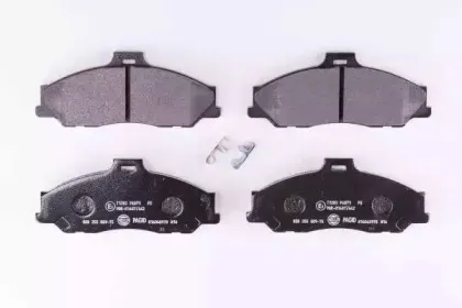 8DB 355 009-751 HELLA Комплект тормозных колодок, дисковый тормоз 8DB 355 009-751 HELLA Комплект тормозных колодок, дисковый тормоз