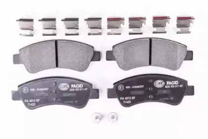 8DB 355 011-071 HELLA Комплект тормозных колодок, дисковый тормоз 8DB 355 011-071 HELLA Комплект тормозных колодок, дисковый тормоз