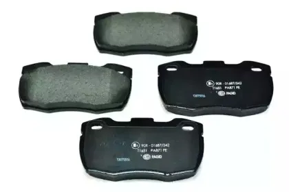 8DB 355 012-871 HELLA Комплект тормозных колодок, дисковый тормоз 8DB 355 012-871 HELLA Комплект тормозных колодок, дисковый тормоз