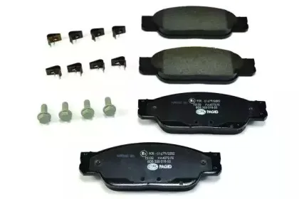 8DB 355 018-551 HELLA Комплект тормозных колодок, дисковый тормоз 8DB 355 018-551 HELLA Комплект тормозных колодок, дисковый тормоз