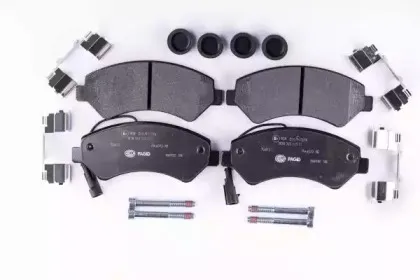 8DB 355 023-011 HELLA Комплект тормозных колодок, дисковый тормоз 8DB 355 023-011 HELLA Комплект тормозных колодок, дисковый тормоз
