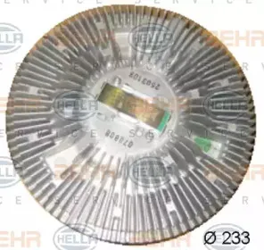 8MV 376 730-071 HELLA Сцепление, вентилятор радиатора 8MV 376 730-071 HELLA Сцепление, вентилятор радиатора