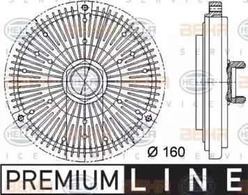 8MV 376 731-491 HELLA Сцепление, вентилятор радиатора 8MV 376 731-491 HELLA Сцепление, вентилятор радиатора