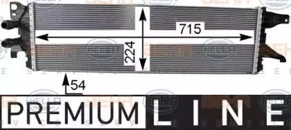 8MK 376 733-481 HELLA Низкотемпературный охладитель, интеркулер 8MK 376 733-481 HELLA Низкотемпературный охладитель, интеркулер