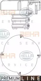 8MY 376 743-431 HELLA Крышка, резервуар охлаждающей жидкости 8MY 376 743-431 HELLA Крышка, резервуар охлаждающей жидкости