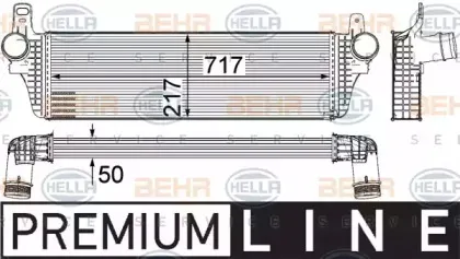 8ML 376 755-471 HELLA Интеркулер 8ML 376 755-471 HELLA Интеркулер