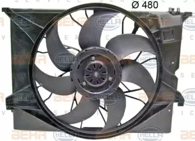 8EW 376 791-681 HELLA Вентилятор, охлаждение двигателя 8EW 376 791-681 HELLA Вентилятор, охлаждение двигателя
