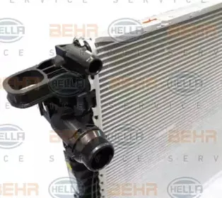 8MK 376 990-001 HELLA Радиатор, охлаждение двигателя 8MK 376 990-001 HELLA Радиатор, охлаждение двигателя