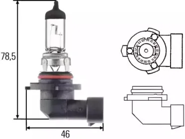 8GH 005 636-121 HELLA Лампа накаливания, фара дальнего света 8GH 005 636-121 HELLA Лампа накаливания, фара дальнего света
