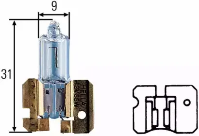 8GH 002 857-151 HELLA Лампа накаливания, фара дальнего света 8GH 002 857-151 HELLA Лампа накаливания, фара дальнего света