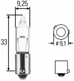 8GH 008 417-001 HELLA Лампа накаливания, фонарь указателя поворота 8GH 008 417-001 HELLA Лампа накаливания, фонарь указателя поворота