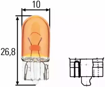 8GP 003 594-541 HELLA Лампа накаливания, фонарь указателя поворота 8GP 003 594-541 HELLA Лампа накаливания, фонарь указателя поворота