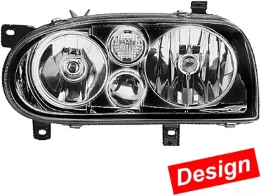 1DJ 008 187-811 HELLA Комплект главных фар 1DJ 008 187-811 HELLA Комплект главных фар
