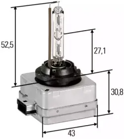 8GS 009 028-621 HELLA Лампа накаливания, фара дальнего света 8GS 009 028-621 HELLA Лампа накаливания, фара дальнего света