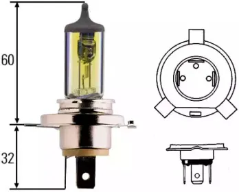 8GJ 002 525-341 HELLA Лампа накаливания, основная фара 8GJ 002 525-341 HELLA Лампа накаливания, основная фара