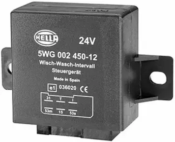5WG 002 450-121 HELLA Реле, интервал включения стеклоочистителя 5WG 002 450-121 HELLA Реле, интервал включения стеклоочистителя