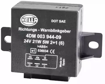 4DM 003 944-091 HELLA Прерыватель указателей поворота 4DM 003 944-091 HELLA Прерыватель указателей поворота