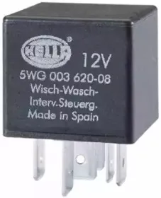 5WG 003 620-081 HELLA Реле, интервал включения стеклоочистителя 5WG 003 620-081 HELLA Реле, интервал включения стеклоочистителя