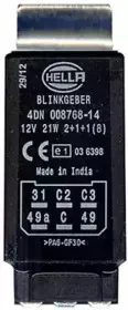 4DN 008 768-141 HELLA Прерыватель указателей поворота 4DN 008 768-141 HELLA Прерыватель указателей поворота