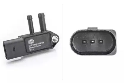 6PP 009 409-081 HELLA Датчик, давление выхлопных газов 6PP 009 409-081 HELLA Датчик, давление выхлопных газов