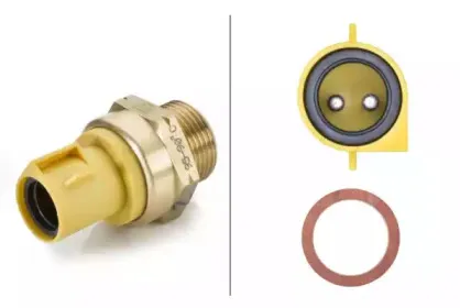 6ZT 007 835-131 HELLA Термовыключатель, вентилятор радиатора 6ZT 007 835-131 HELLA Термовыключатель, вентилятор радиатора