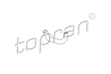 107 383 TOPRAN Шланг радиатора 107 383 TOPRAN Шланг радиатора