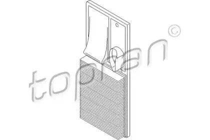 111 291 TOPRAN Воздушный фильтр 111 291 TOPRAN Воздушный фильтр