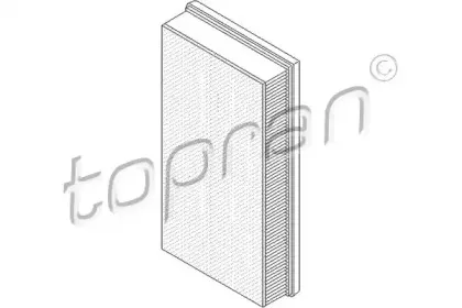 112 381 TOPRAN Воздушный фильтр 112 381 TOPRAN Воздушный фильтр