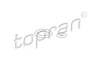 101 562 TOPRAN Комплект уплотнительных колец, клапанная форсунка 101 562 TOPRAN Комплект уплотнительных колец, клапанная форсунка