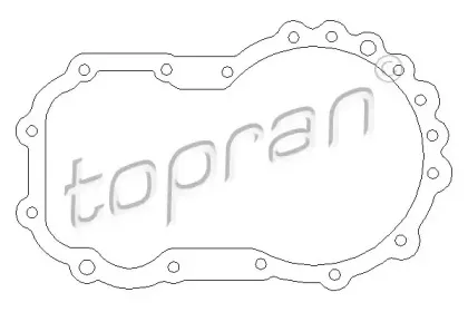 100 077 TOPRAN Прокладка, ступенчатая коробка 100 077 TOPRAN Прокладка, ступенчатая коробка