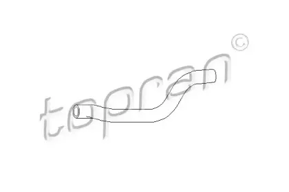 102 872 TOPRAN Шланг радиатора 102 872 TOPRAN Шланг радиатора