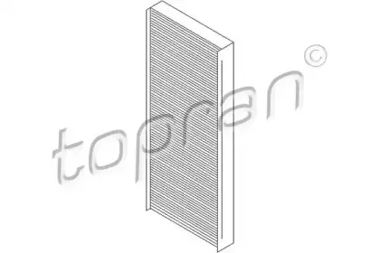 104 419 TOPRAN Фильтр, воздух во внутренном пространстве 104 419 TOPRAN Фильтр, воздух во внутренном пространстве