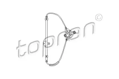 102 991 TOPRAN Подъемное устройство для окон 102 991 TOPRAN Подъемное устройство для окон