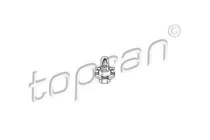 109 095 TOPRAN Лампа накаливания, освещение щитка приборов 109 095 TOPRAN Лампа накаливания, освещение щитка приборов