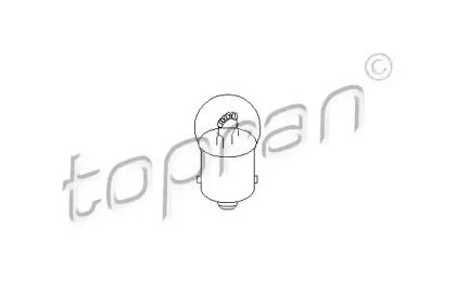 104 489 TOPRAN Лампа накаливания, задний противотуманный фонарь 104 489 TOPRAN Лампа накаливания, задний противотуманный фонарь