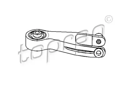 206 154 TOPRAN Подвеска, двигатель 206 154 TOPRAN Подвеска, двигатель